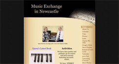 Desktop Screenshot of musicinnewcastle.com